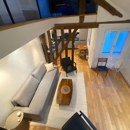 Duplex Chateau De - 30 Min De Paris Lägenhet Versailles